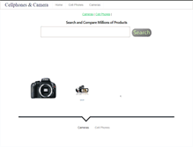 Tablet Screenshot of cellphonescamera.com